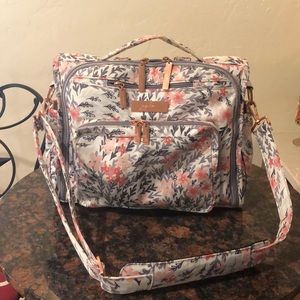 Juju be Sakura Swirl Diaper Bag and Backpack